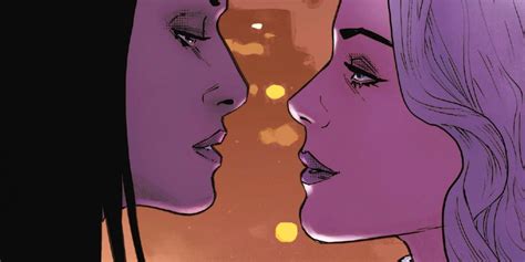Marvel Marks Pride Month With Black Cats First Same Sex Kiss