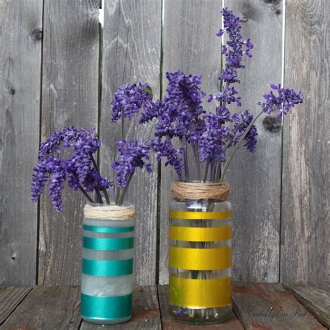 Glass Jar Craft Ideas Easy Diy Decorations Mason Jar Flowers