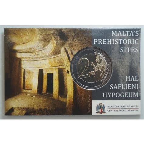 Malta Euro Hal Saflieni Hypogeum Coin Card Numista