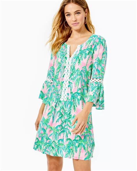 Hollie Tunic Dress Lilly Pulitzer In 2021 Dresses Colorful Summer