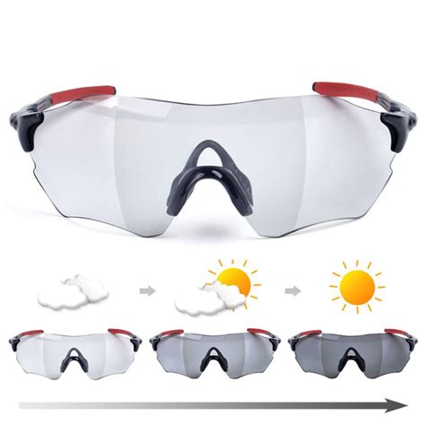 Photochromic Cycling Bicycle Bike Glasses Outdoor Sports Mtb Bicycle Bike Sunglasses Goggles