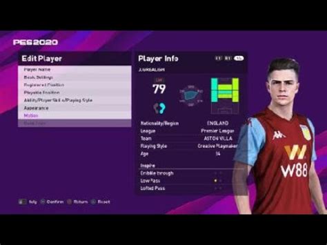 Copy the cpk file(s) to your pes 2017 installation folder. Jack Grealish face e football pes 2020 Aston Villa - YouTube