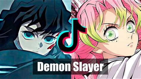 Demon Slayer Edits Tik Tok Compilation Youtube