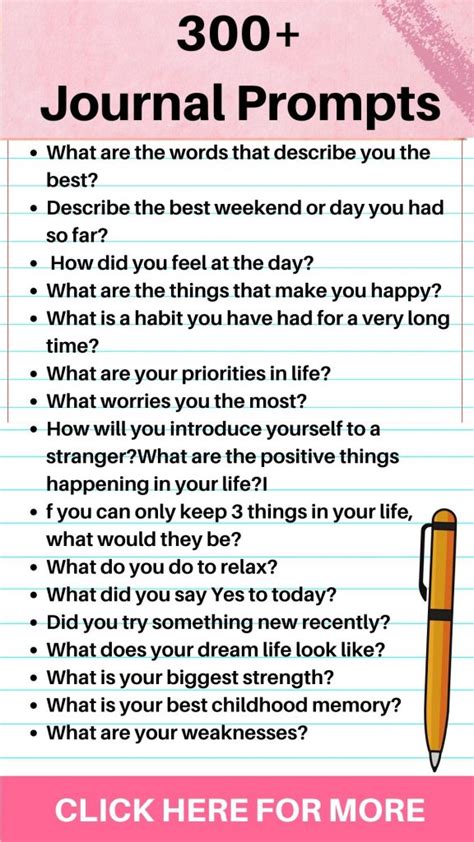 Journal Prompts In Journal Writing Prompts Daily Journal Hot