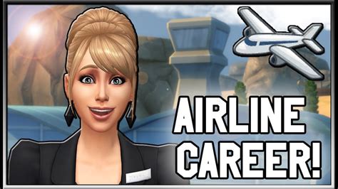 Airline Career Mod 6 Branches ️ The Sims 4 Created By Simmiller