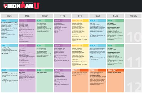 2025 Full Ironman Schedule