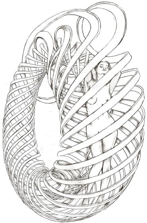Ouroboros Spiral Sketch By Masterhoff On Deviantart