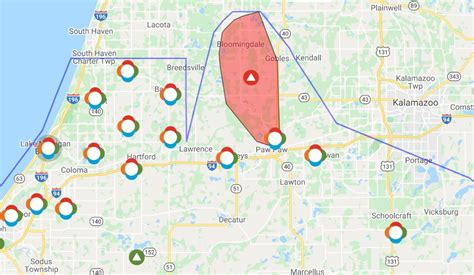 View cause, status, and estimated time of restoration. Significant power outages reported in Southwest Michigan ...