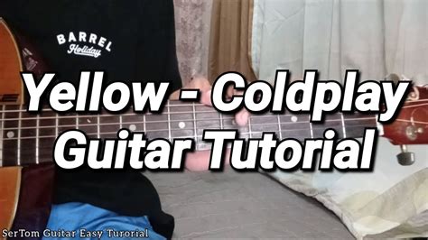 Coldplay Yellow Guitar Chord Tutorial Youtube