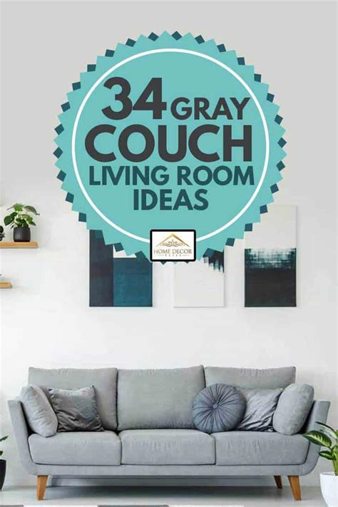 34 Gray Couch Living Room Ideas Inc Photos