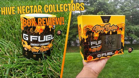 New Gfuel Hive Nectar Collectors Box Review Giveaway Youtube