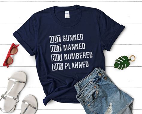 Outgunned Outmanned Outnumbered Outplanned Broadway Musical Etsy