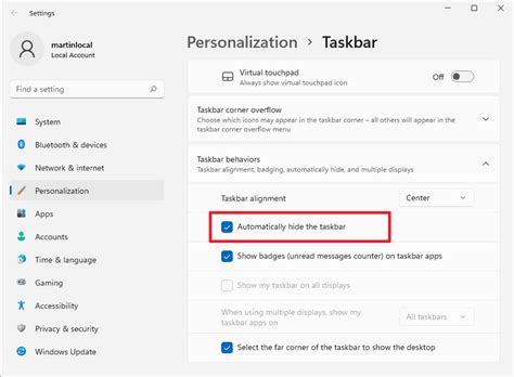 Windows 11 Taskbar Not Hiding Here Is A Fix Ghacks Tech News