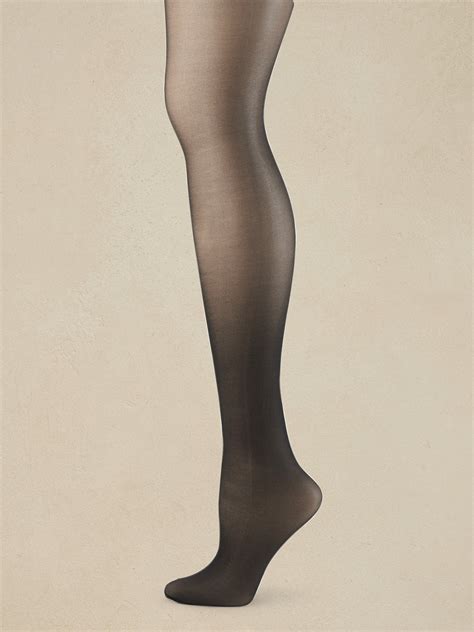 Sheer Control Top Tights Banana Republic