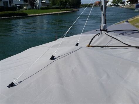 Laser Ii Sailboat Mooring Cover Boat Mast Up Flat Cover Slo Sail