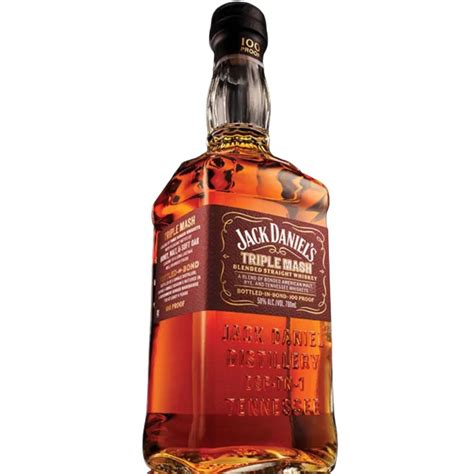 Jack Daniels Triple Mash Bottled In Bond Tennessee Whiskey 1l Elma