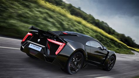 Wallpaper Lykan Hypersport Supercar W Motors Sports Car