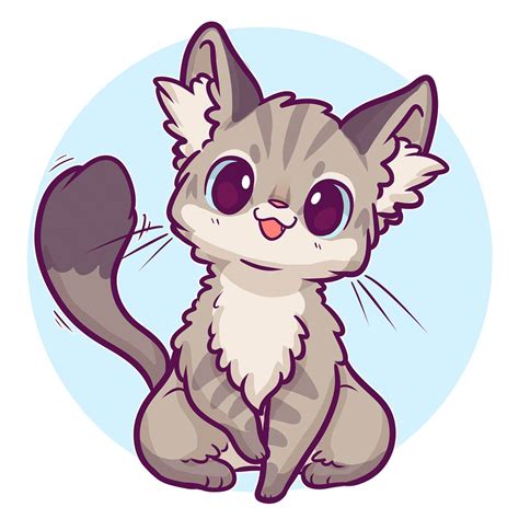 Anime Kawaii Chibi Cute Cat Drawing Kawaii Cat Drawing Anime Images And Photos Finder