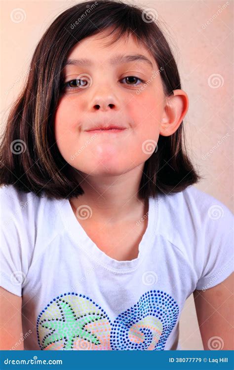 Defiant Girl Stock Image Image Of Portrait Little Delinquent 38077779