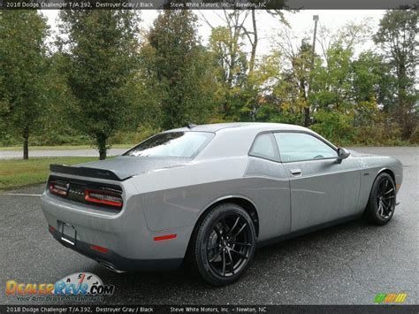 2018 Dodge Challenger Ta 392 Destroyer Gray Black Photo 6