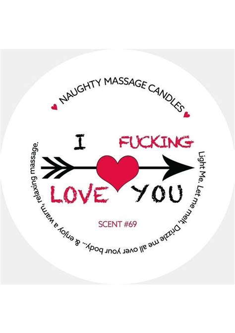 Buy Kama Sutra Naughty Massage Candle I F Cking Love You 1 7oz Online Expose Boutique