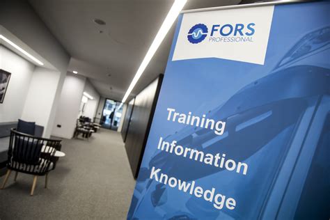 Fors Professional Training Programme 2020 Announced Commercial