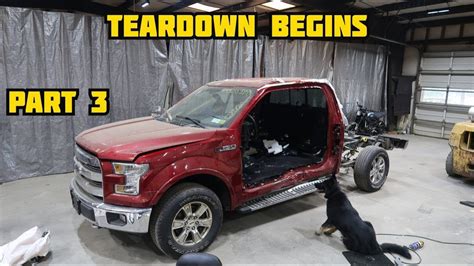 Rebuilding A Wrecked 2016 Ford F 150 Part 3 Youtube