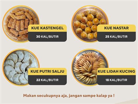 Lebaran Atau Lebar-an? Ketahui Kalori Pada Kue Lebaran Ini! | Musclefirst