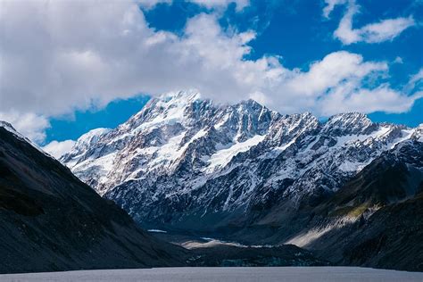 Free Download Hd Wallpaper New Zealand Mount Cook Clouds Mt Cook