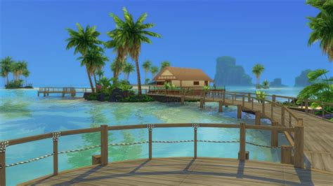 The Sims 4 Island Living Gameplay Max Settings Youtube