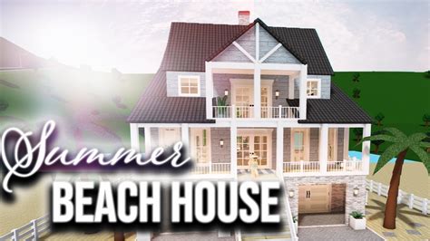 Bloxburg Beach House Mansion