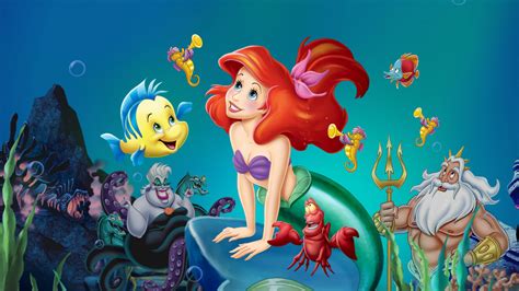 The Little Mermaid Princesses Disney Fond Décran 43932550 Fanpop