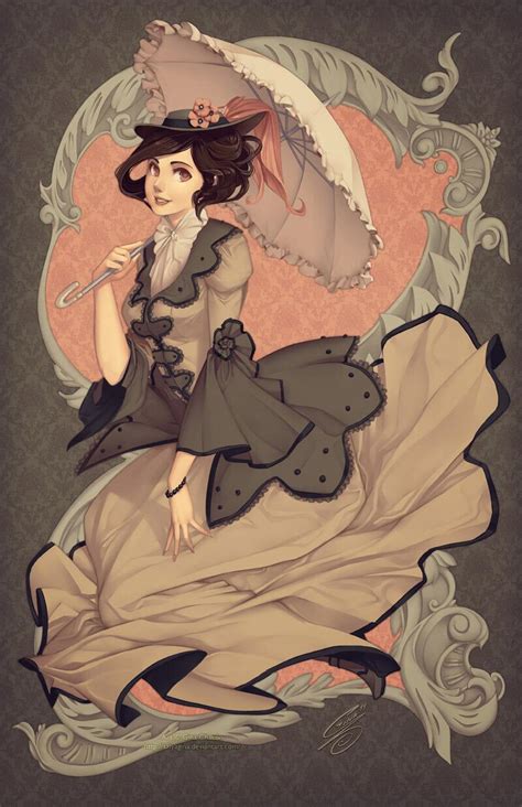 Beautiful Anime Victorian Lady Their Beauty And Allure Captures Our