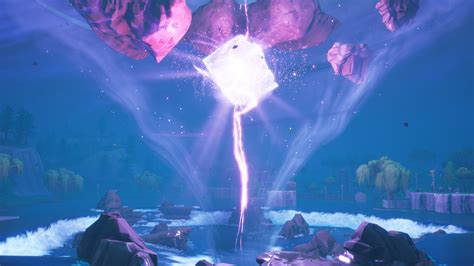 Fortnites Mysterious Cube Kevin Has Exploded In A Live Event Rock Paper Shotgun