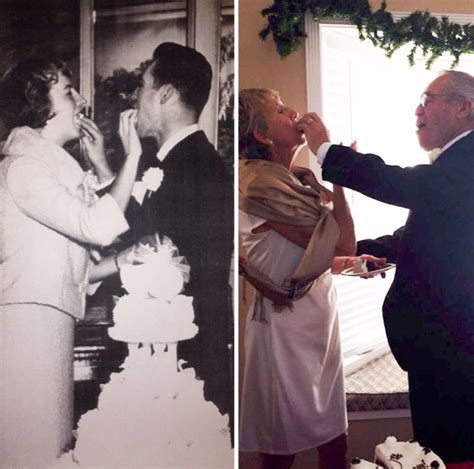 these heartwarming then and now photos of 25 couples prove that true