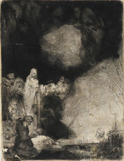 The Raising Of Lazarus Rembrandt Harmensz Van Rijn Holland Amsterdam