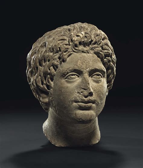 A Roman Marble Male Head Circa 2nd Century Ad Christies
