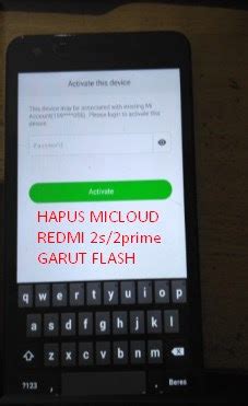 Cara hapus mi account xiaomi lupa password tanpa flash tested 100%. Bypass Hapus Micloud Redmi 2 2014811 / 2014813 / 2014817 / 2014819 4G FIX - Garut Flash