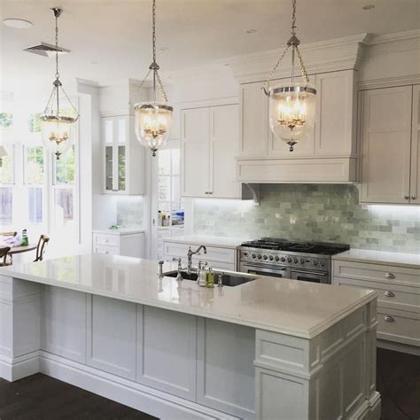 Like The Lighting That Hamptons Style Kitchen By Stevesjoinery
