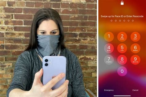 Desbloquear Seu Iphone Usando O Face Id Enquanto Você Usa Máscara