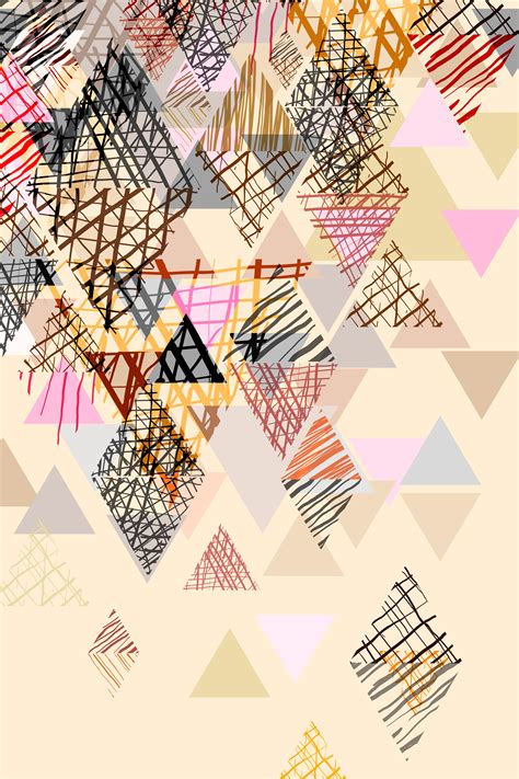 doodle abstract background  pastel tone