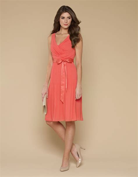 Coral Wedding Guest Dress Dresses For Wedding Reception Check More At