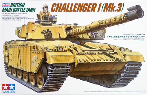 Tamiya 35154 British Main Battle Tank Challenger 1 Mk3 135 Scale