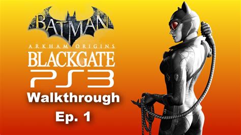 Meeting Catwoman For First Time Batman Arkham Origins Blackgate Ps3
