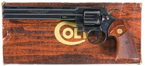 Scarce 8 Inch Barrel Colt Python Target 38 Special Double Action