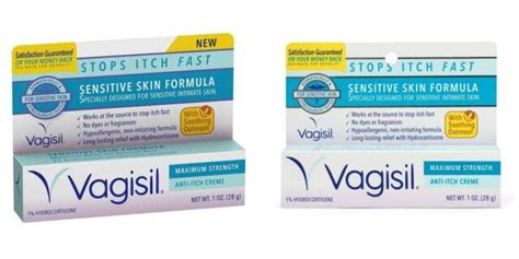 Vagisil Maximum Strength Anti Itch Creme Sensitive Skin 1 Ounce Pack