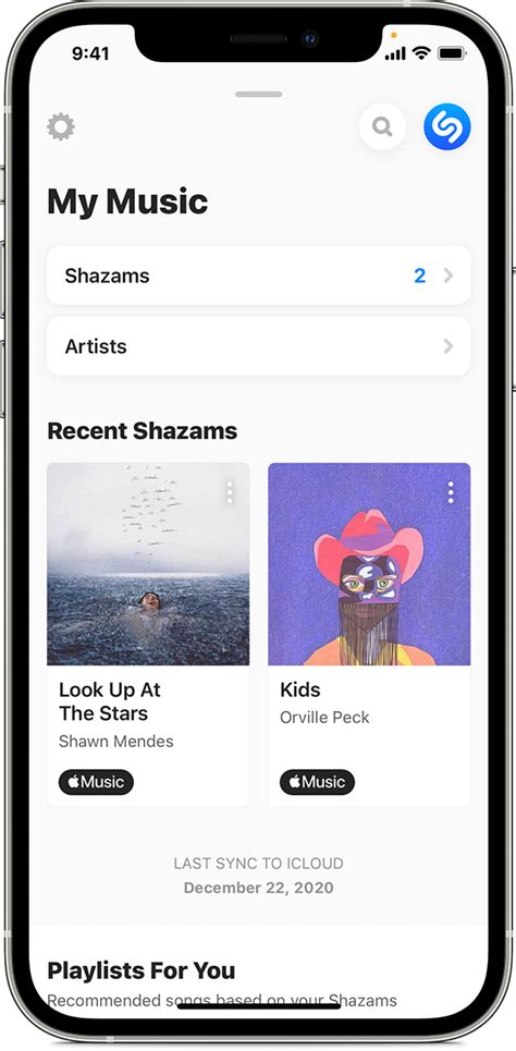 It also shares links to apps like itunes and spotify, where you can purchase the song. Use Shazam on iPhone, iPad, iPod touch, Apple Watch or Mac ...