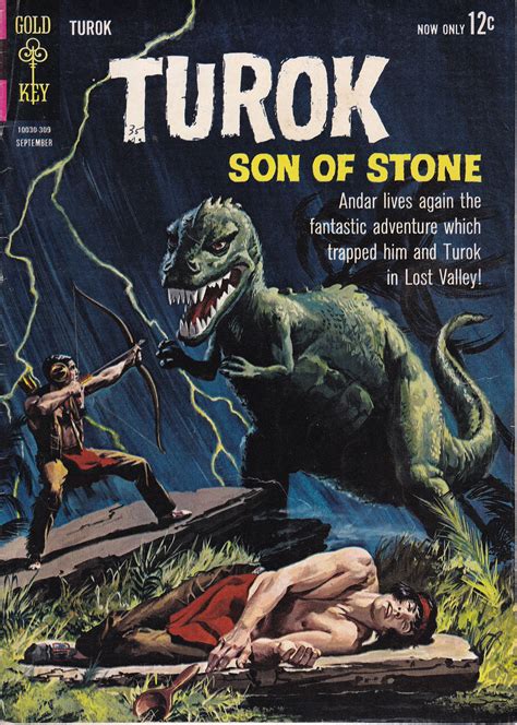 Turok Son Of Stone September Gold Key Comics Grade Fine Best