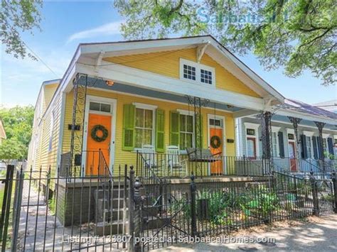 Charming 2 bedroom, 1 bath raised half/double in the heart of uptown just off tchoupitoulas on 70119, new orleans, orleans parish, la. SabbaticalHomes - Home for Rent New Orleans Louisiana ...