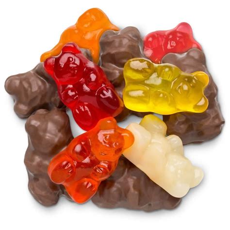 Chocolate Covered Gummi Bears Online Orders Arcade Snacks